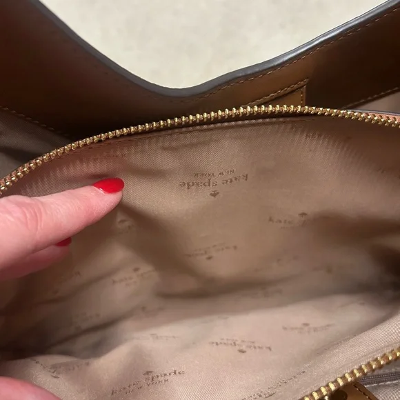 FREE Shipping!! Kate Spade Kayla Large Triple Compartment Shoulder Bag - Picture 12 of 16